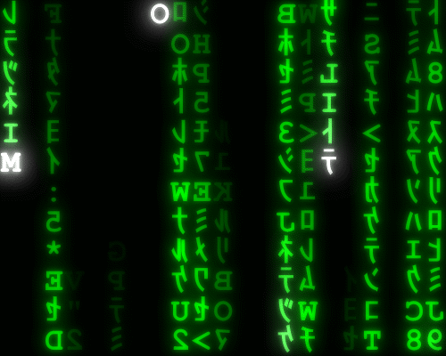 Цифровой дождь (Digital rain)
