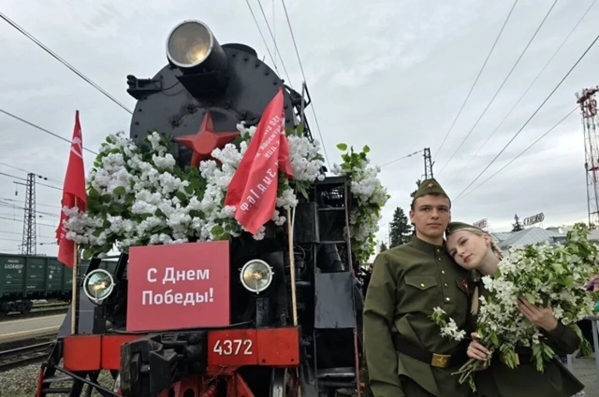    Завтра, 7 мая в Челябинск прибудет «Поезд Победы»