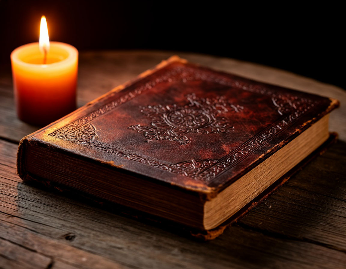 Старинная книга, хранящая тайны готических историй, ждёт своего читателя.