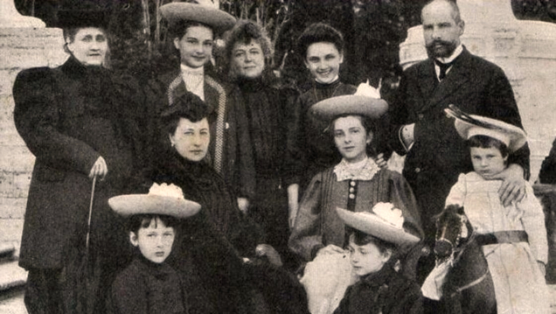 Столыпин и его семья.