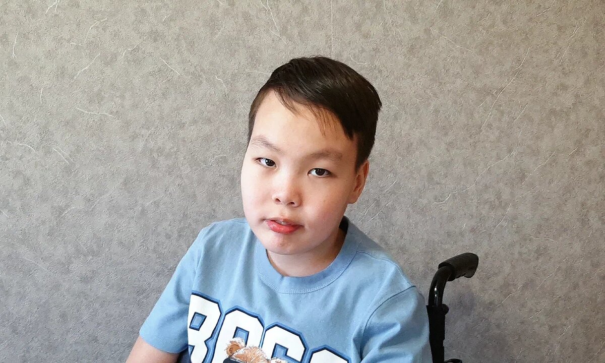 Аюр Цырендоржиев, подопечный фонда «Алёша»