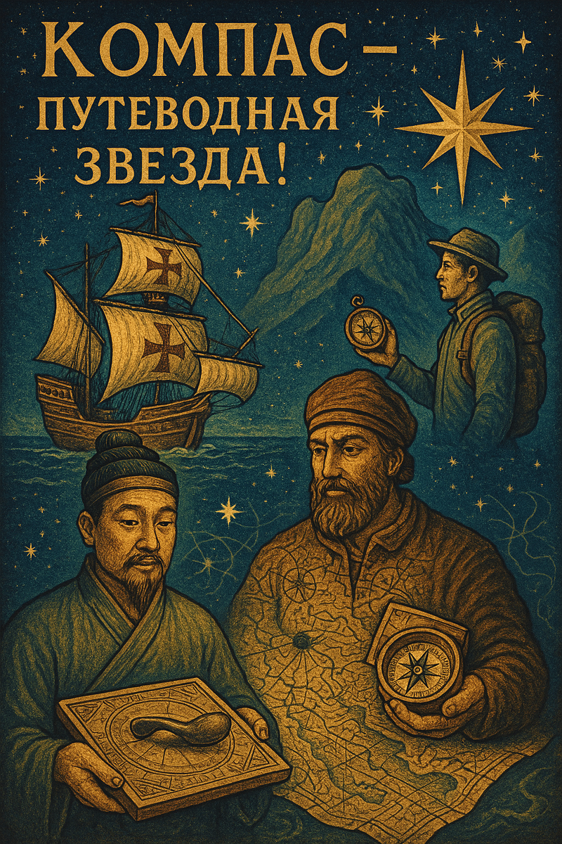 Как изобрели компас: История ориентира, изменившего мир