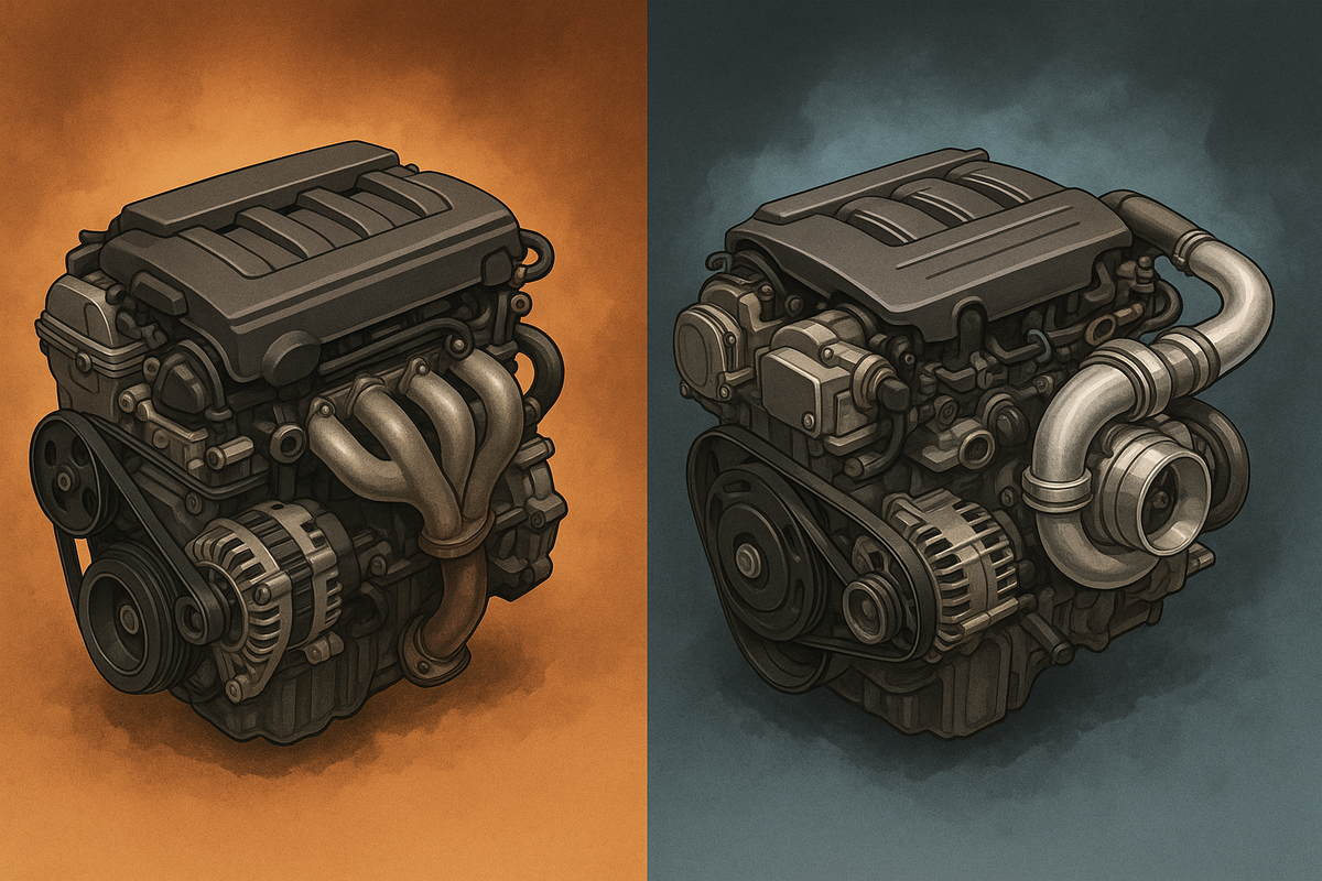 Атмосферный или турбированный / gcarsru