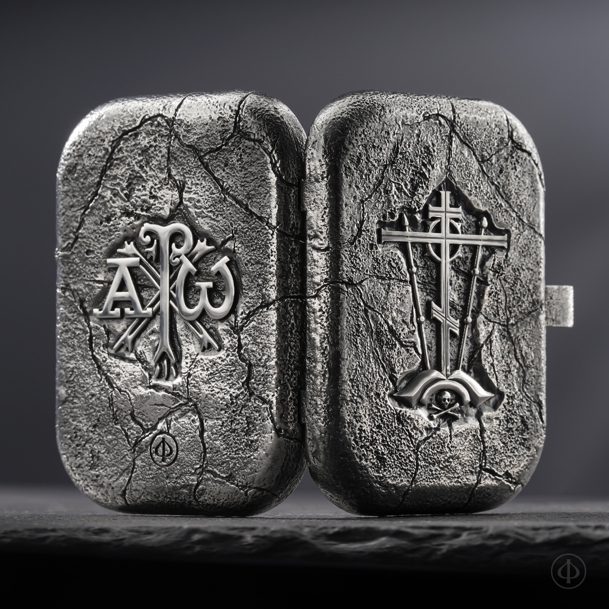 Складень из серебра Арт.015