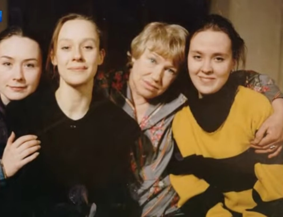 Евгения Дмитриева в студенческие годы