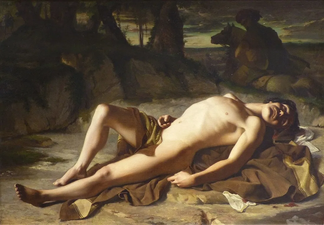 Альфред Люде, «Убийство Авеля Каином».