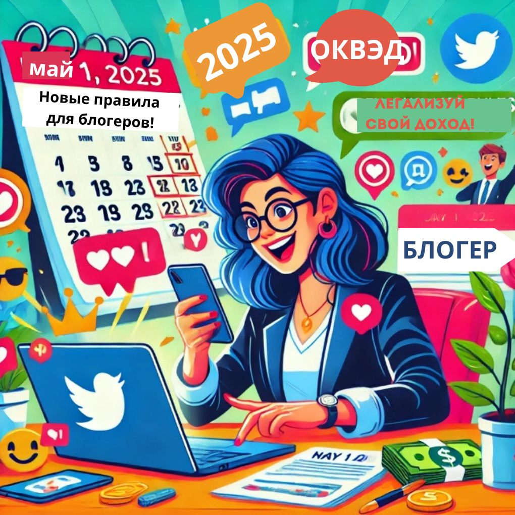 Блогер2025 НПД Самозанятый