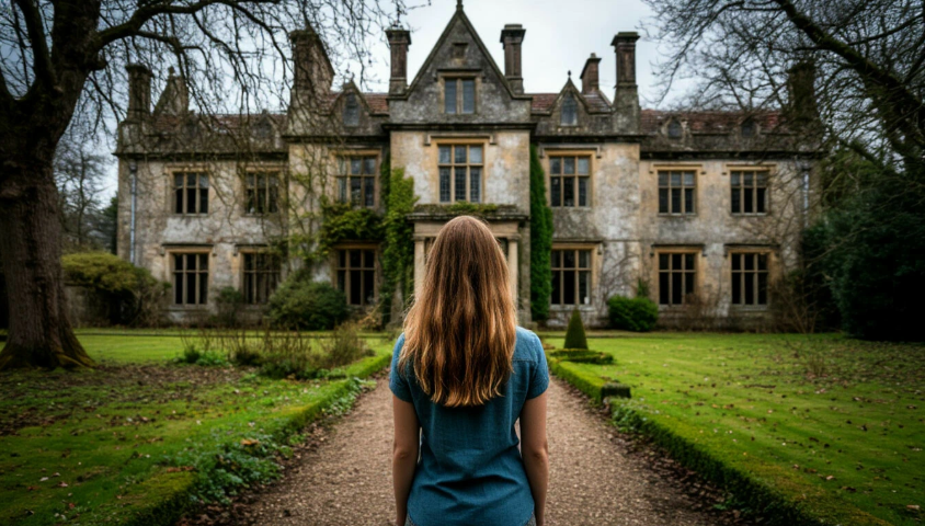 Приятно получить старинный особняк в наследство. Да ещё и с обширными садами