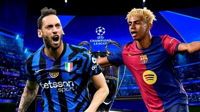 Загружено из просторов интернета. Х. Чалханоглу и Л. Ямаль.