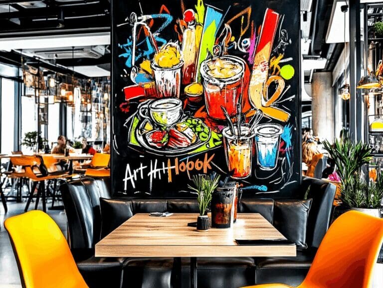    Роспись меловых досок: как превратить обычное в искусство и украсить свой интерьер Art-Hook.Ru