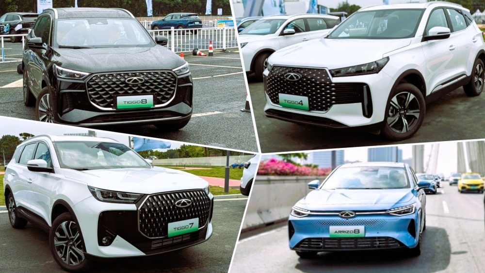 Обновленный модельный ряд Chery для России