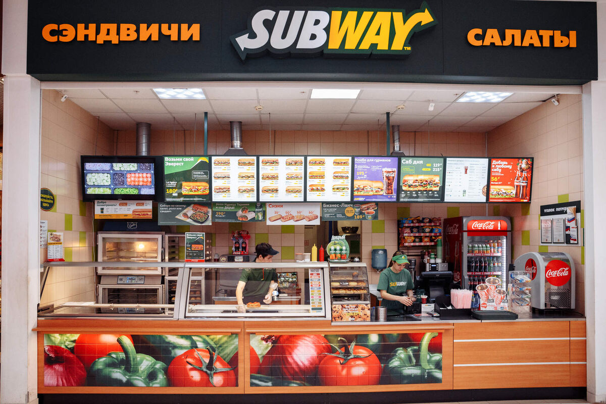 В 2020-м году количество точек Subway в России насчитывало 470 штук