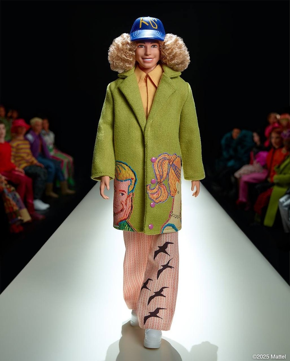 KidSuper и Mattel выпустили Кена в дизайнерском образе  