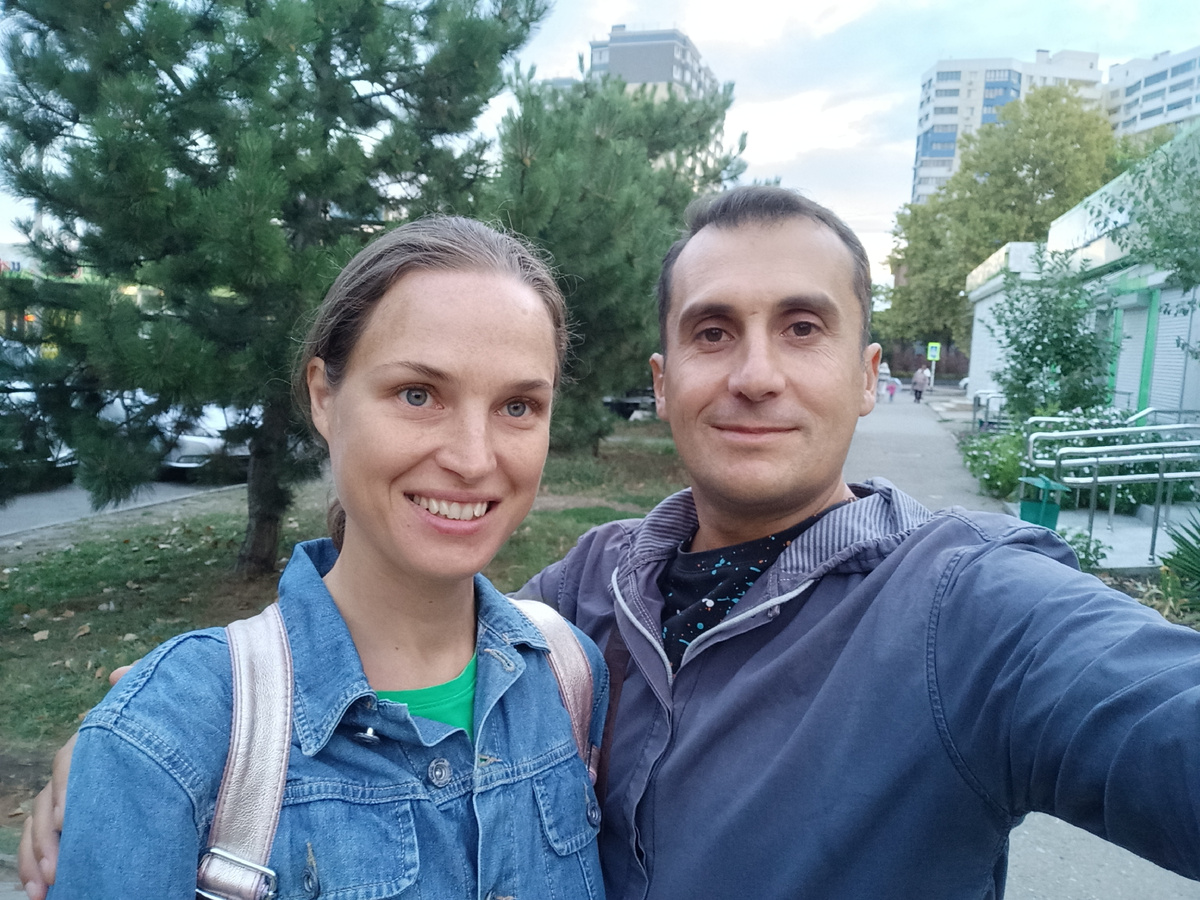 Серафима и Александр. Задумываются о здоровье...