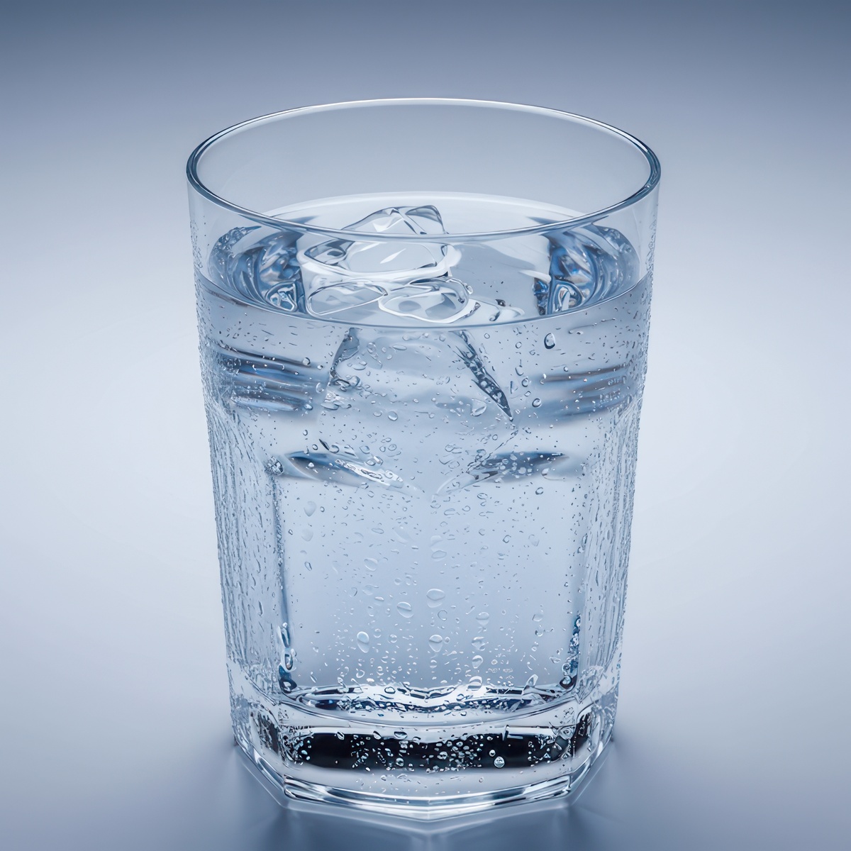 стакан холодной воды