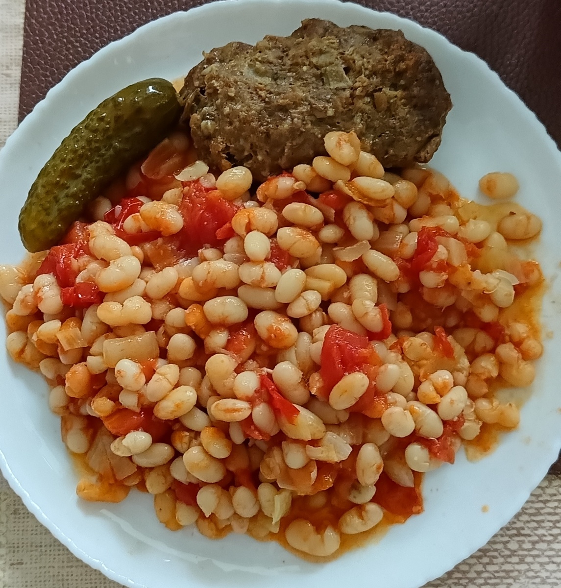 Прекрасная сочная фасоль. 