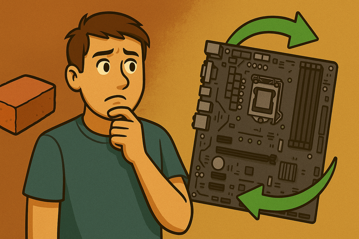 Обновление BIOS: как не сделать из материнской платы «кирпич» и вернуть её к жизни