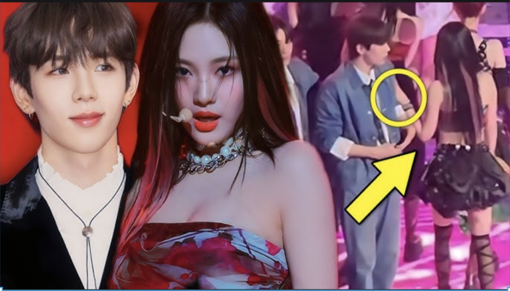 Пользователь раскритиковал айдолов за контакт на церемонии награждения