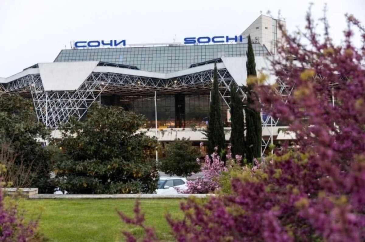    Введены временные ограничения на работу аэропорта Сочи