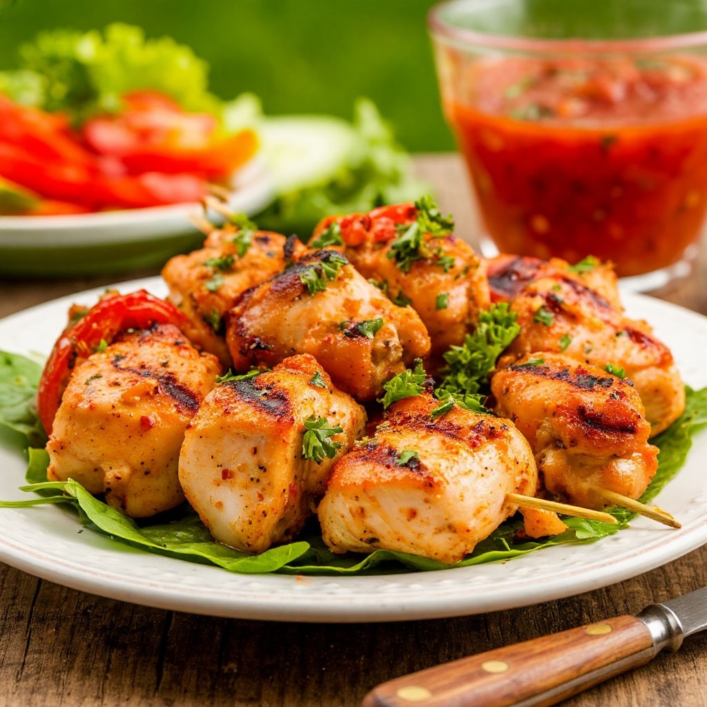 Шашлык из курицы