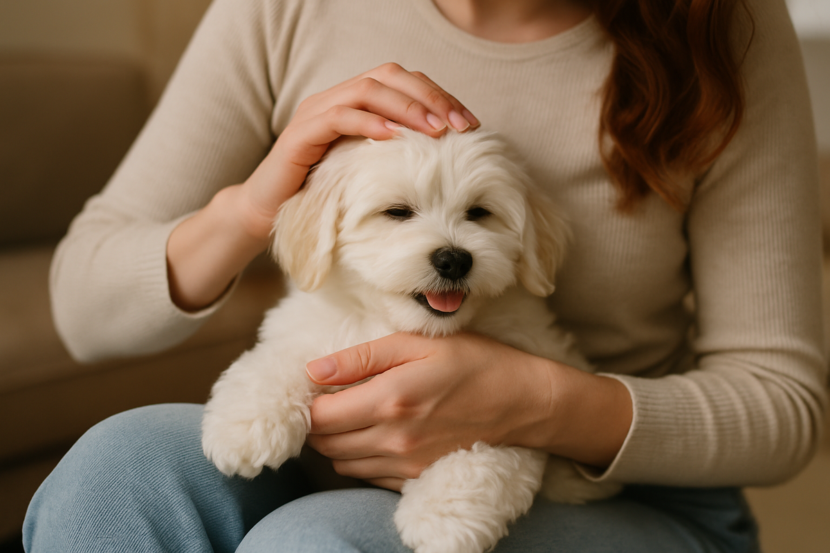 Как ухаживать на щенками породы Мальтипу