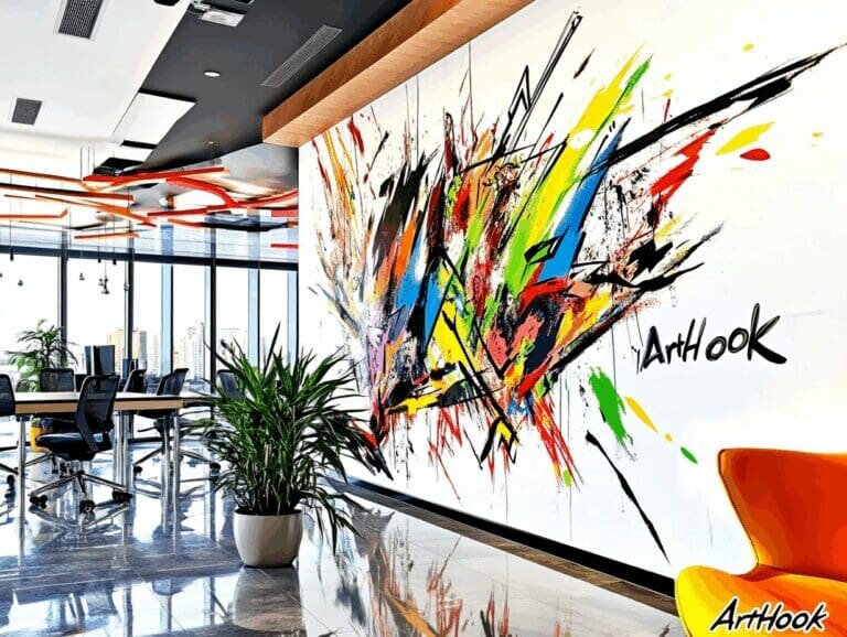    Как оформить стены в офисе: 10 креативных идей для повышения продуктивности и комфорта Art-Hook.Ru