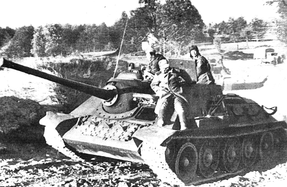 Самоходная артиллерийская установка СУ-85.
Фото с сайта topwar.ru.