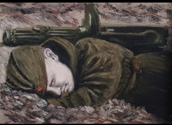 Картина художницы Марины Сатиной 