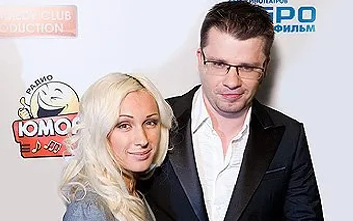 Гарик Харламов с первой женой Юлией Лещенко. / Фото: spletnik.ru