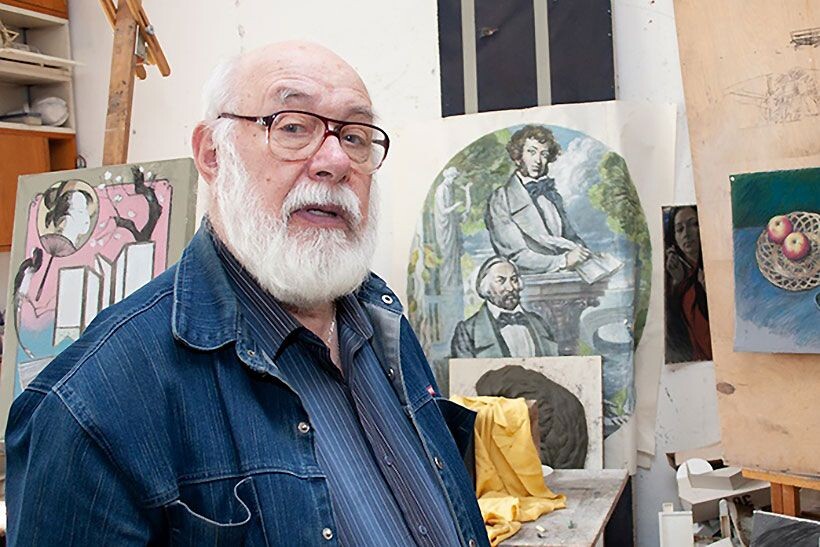 Художник-монументалист Александр Чернобровцев