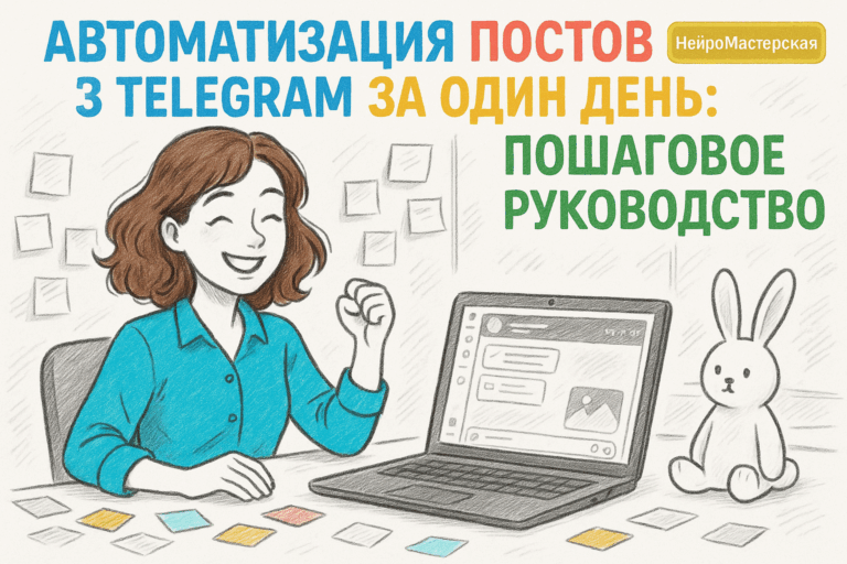    Автоматизация постов в Telegram за один день: пошаговое руководство Оксана Солдатова