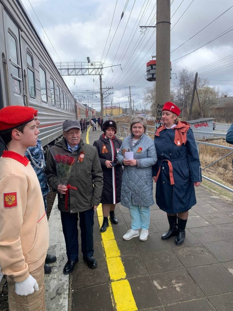    Ветеран из Беломорска поедет на парад Победы в Москву представлять Карелиюсо страницы Ирины Филипповой "ВКонтакте"