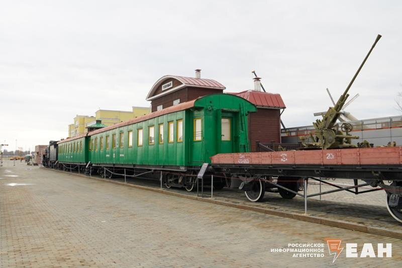    В музее хранятся два вагона ВСП № 312