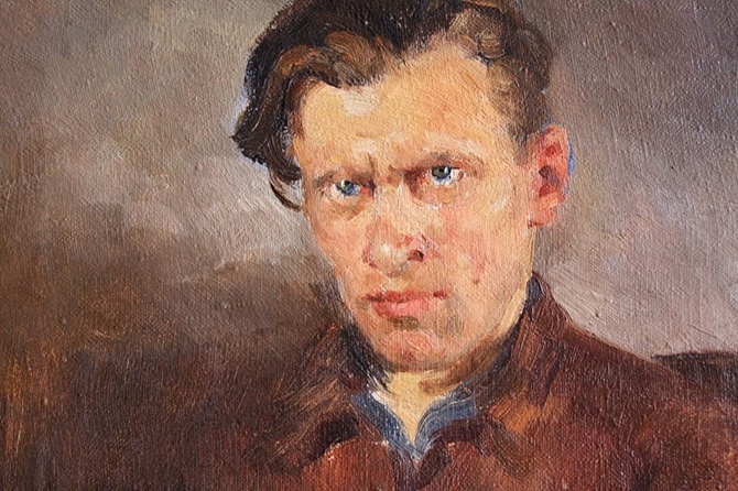 Даниил Бедношей. Автопортрет. Начало 1950-х