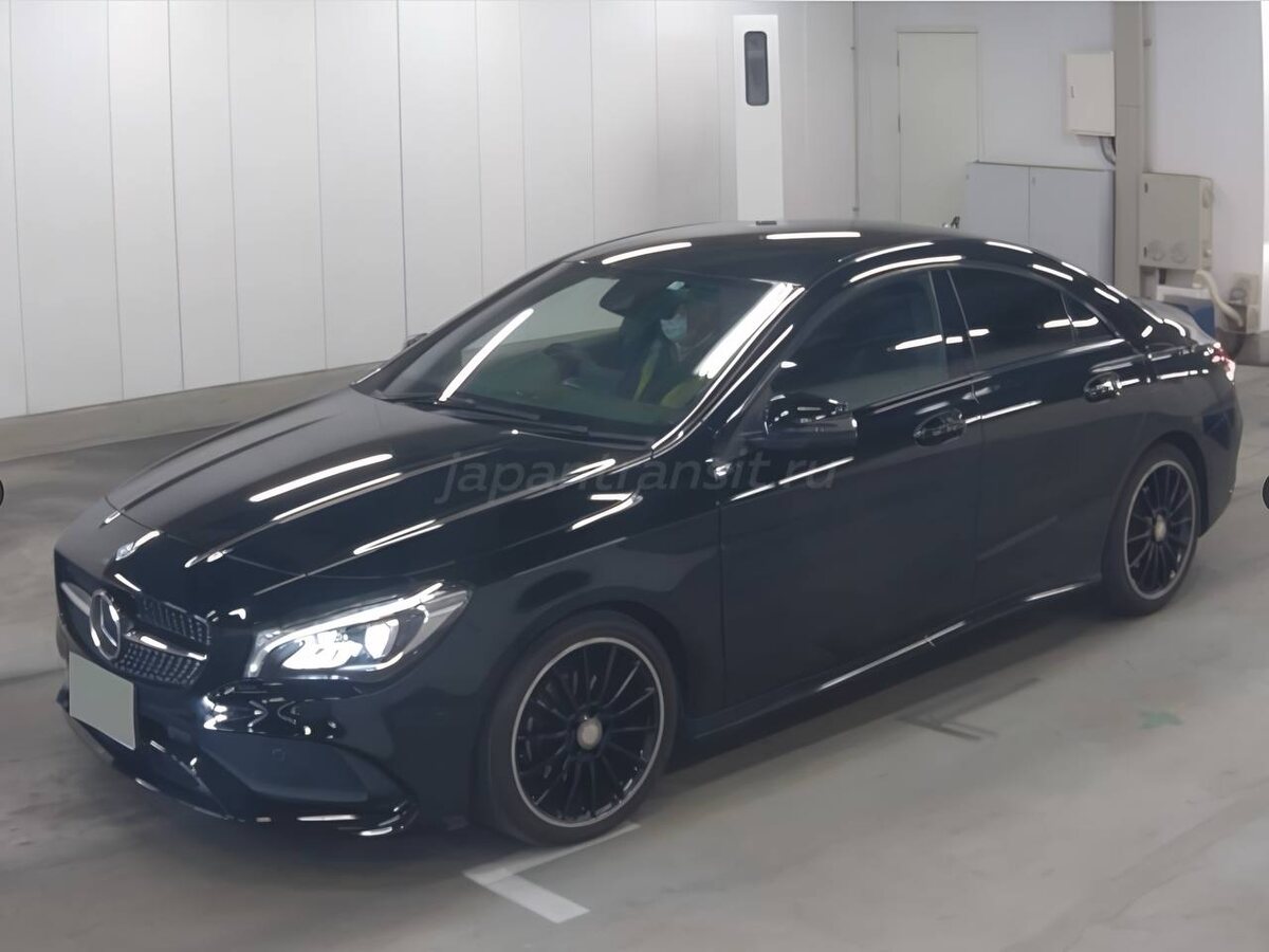 Mercedes-Benz CLA. Источник: скриншот из Телеграмм канала "Япония Транзит"