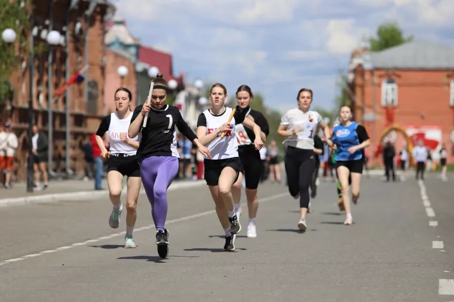 Открытие 40-ой легкоатлетической эстафеты Сергей Кулыгин, "БР"   📷