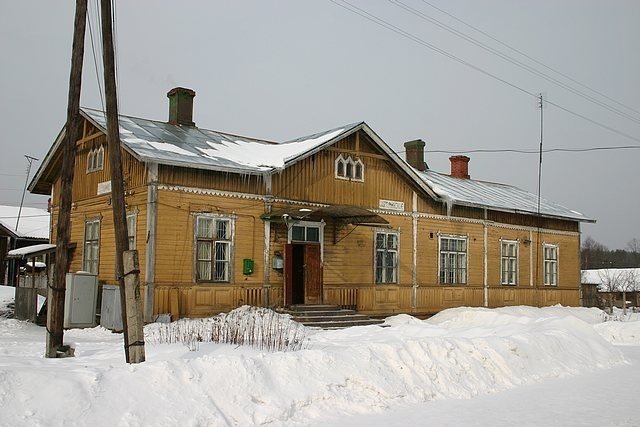 вокзал ст.Бородинское 2006 г Фото А.Сорокин