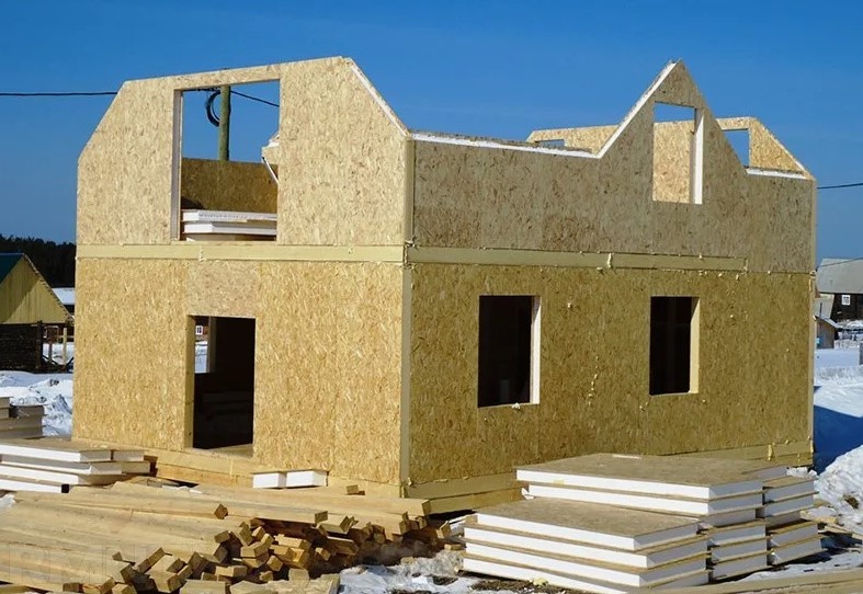 Дом из СИП-панелей
