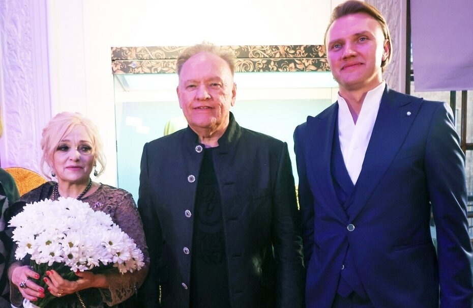 Кадышева с мужем и сыном