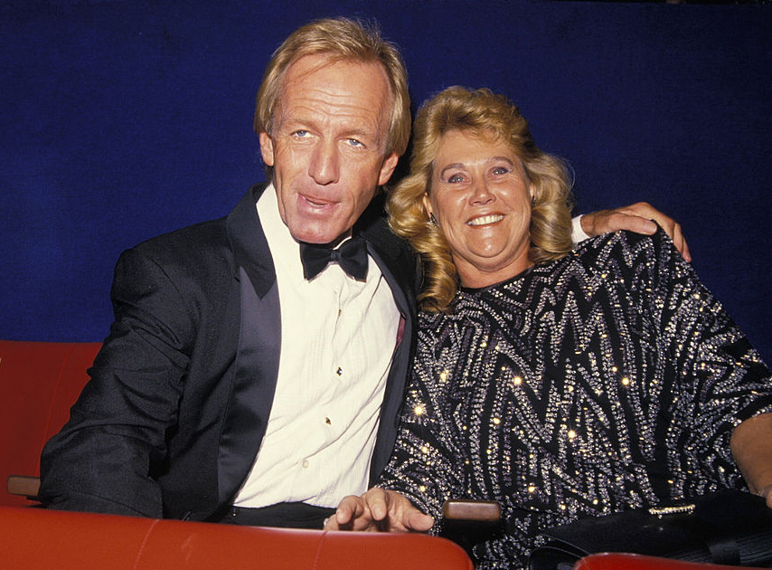 Пол Хоган с первой женой Ноэлин Эдвардс