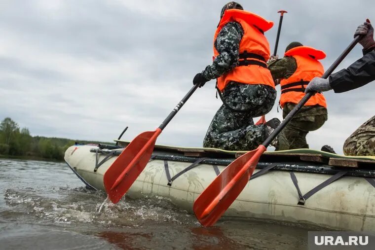 Весенний сплав - опасное приключение. Фото: Владимир Жабриков © URA.RU