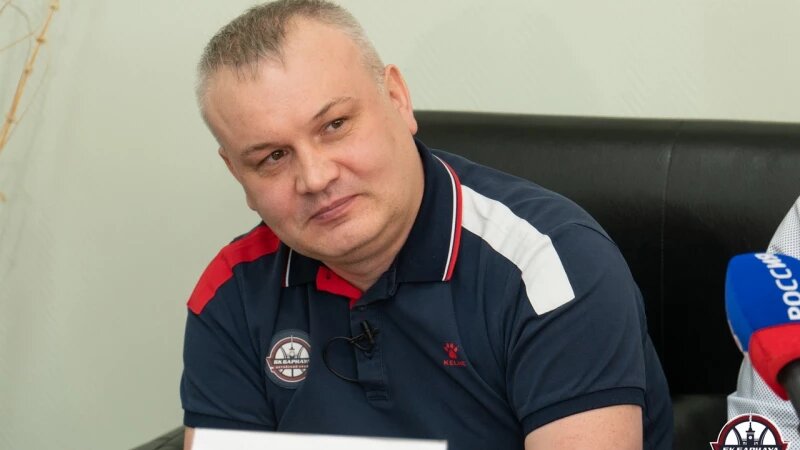     Александр Герасимов, главный тренер баскетбольного клуба «Барнаул» Полина Сетюкова, пресс-служба БК «Барнаул»