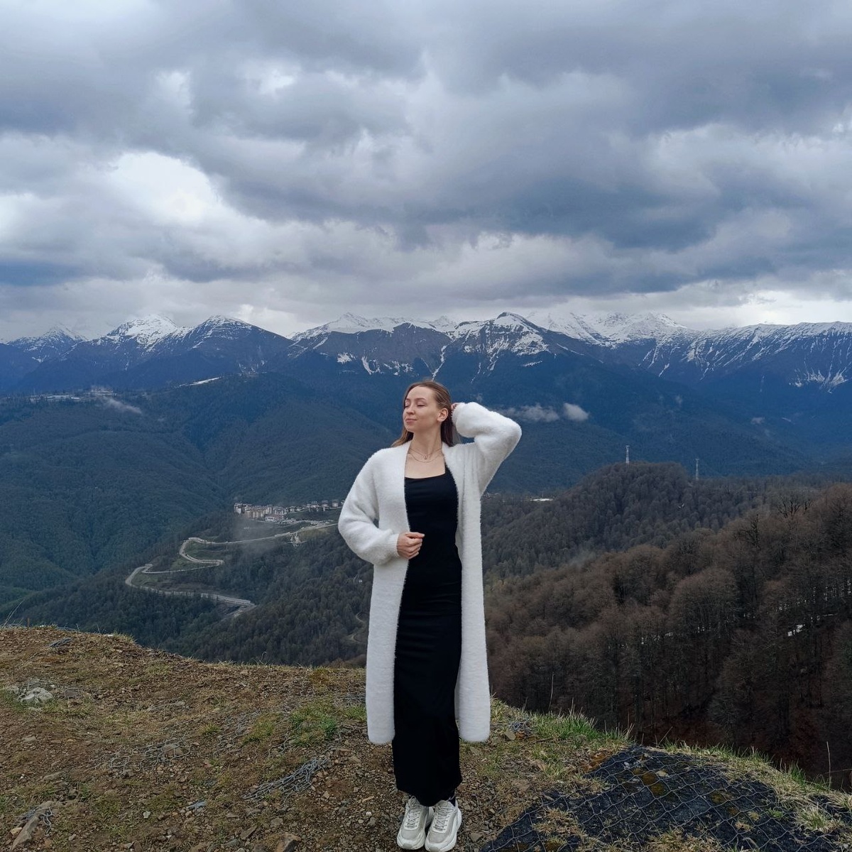 Вид с высоты 1500 м. над уровнем моря