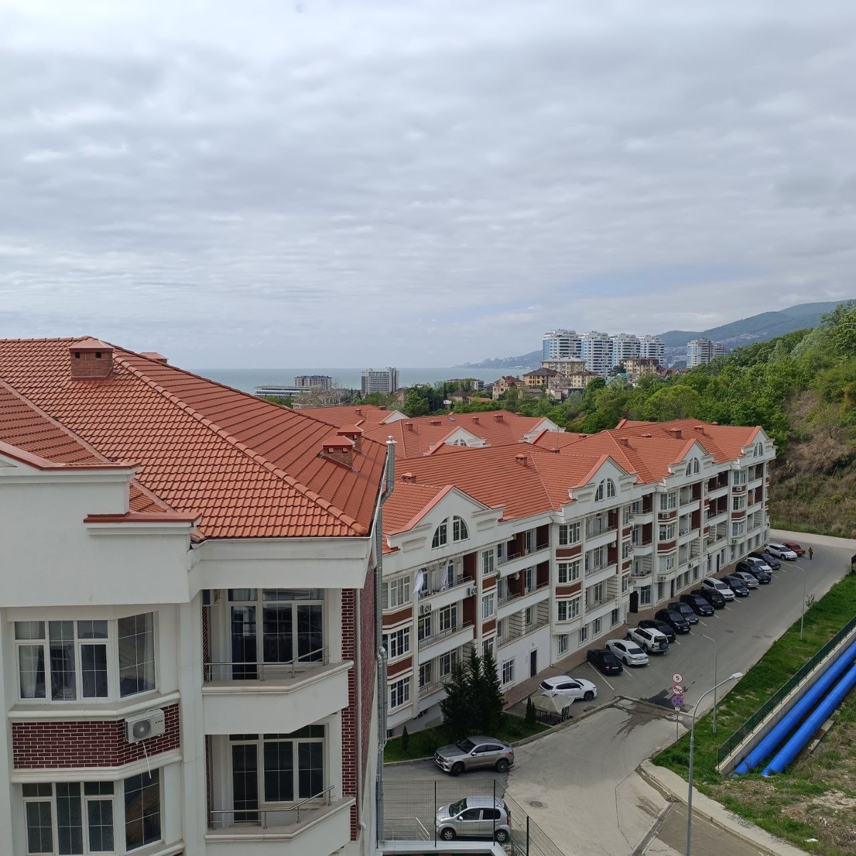 Вид с балкона