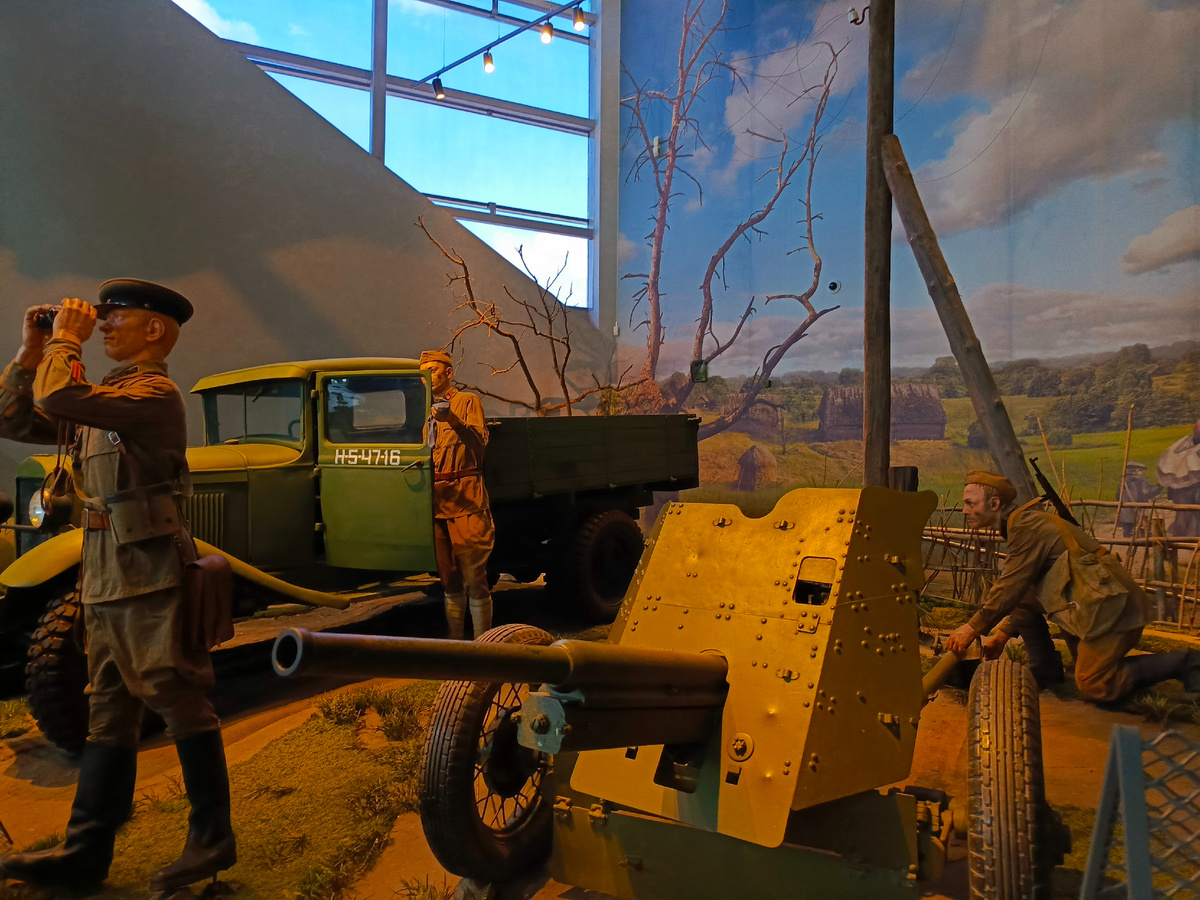 Мизансцены боя, музей ВОВ Минск 