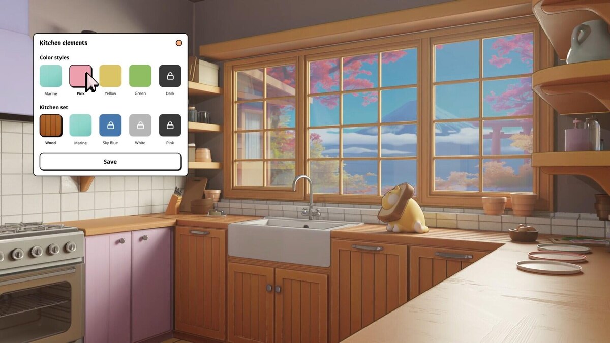    Галерея игры Cozy Cooking: Lo-fi Beats