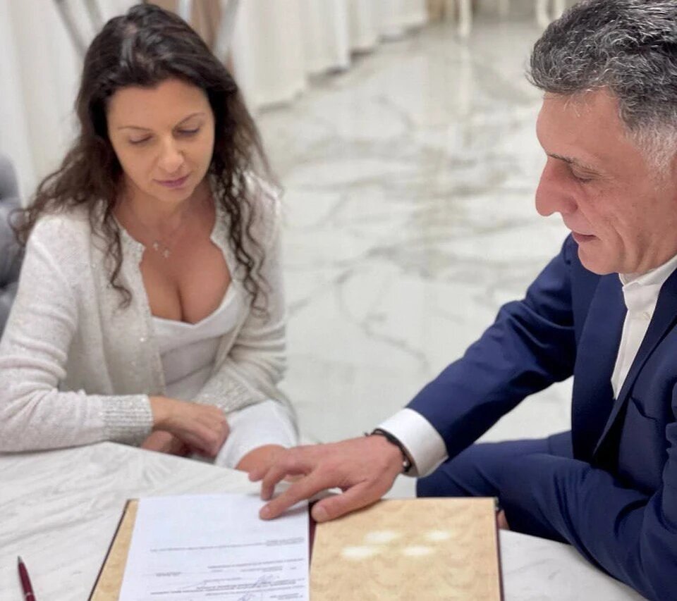 Тигран Кеосаян и Маргарита Симоньян 