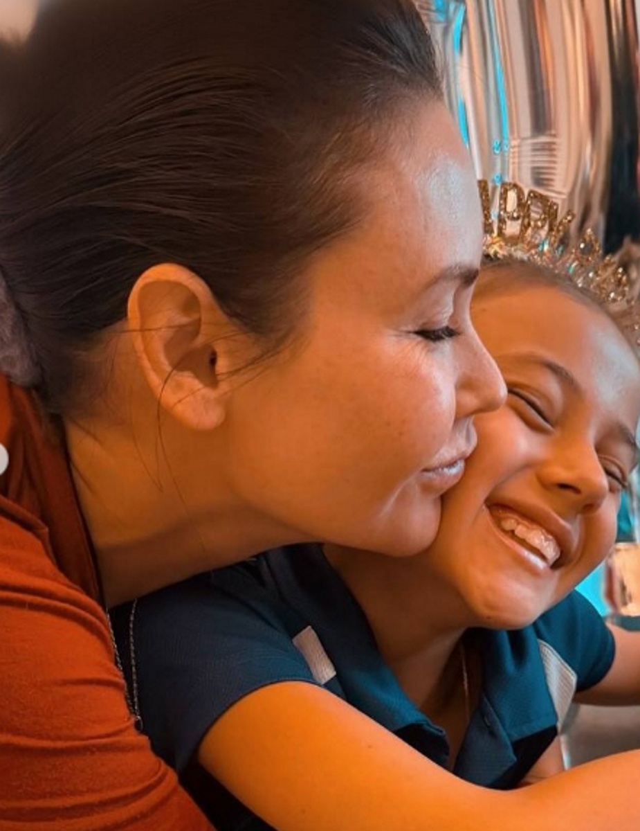 Ляйсан Утяшева с дочкой Софией. Фото: соцсети