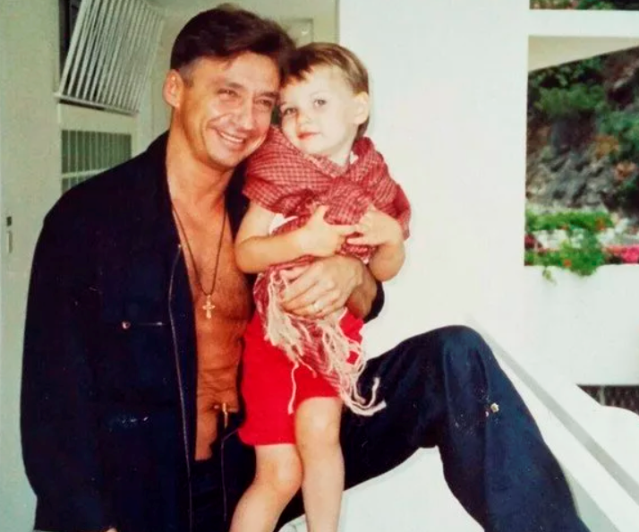 Никита Табаков с папой