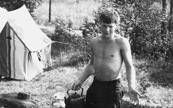 Антоха на Ладоге. Из личного архива автора.